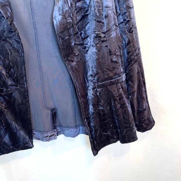 Lola & Sophie Nightwatch Velvet Tank & Blazer Set Size S NWT - Picture 9 of 10